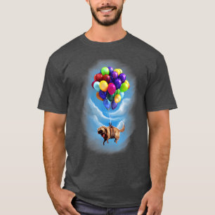 Pixar Up Dug  Balloons  T-Shirt