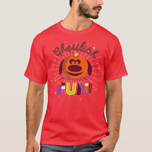 PIXAR Up Dug Halloween Ghoulish Fun  T_Shirt