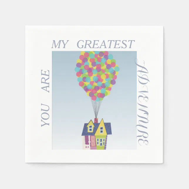 Pixar Up movie napkin | Zazzle