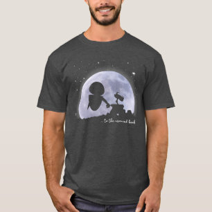 Pixar WallE Eve To The Moon And Back T-Shirt