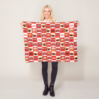 Pixar's Cars Lightning McQueen Little Brother Fleece Blanket