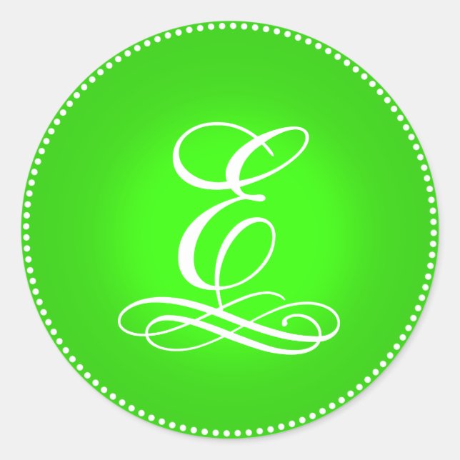 PixDezine DIY font+background color/scrolls Classic Round Sticker (Front)