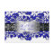 PixDezine rsvp tanza damask/royal blue