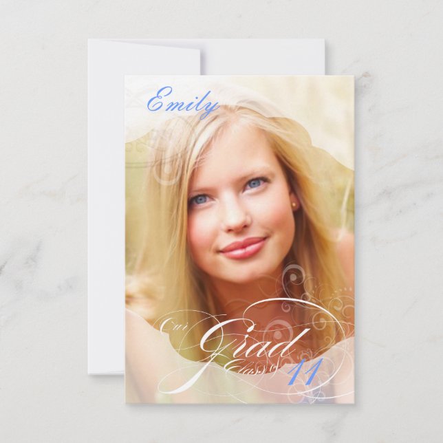 PixDezines 2011 Graduation/Photo Frame Invitation (Front)