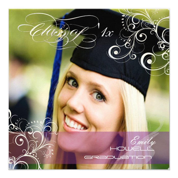 PixDezines 2011 Graduation Photo Invitations