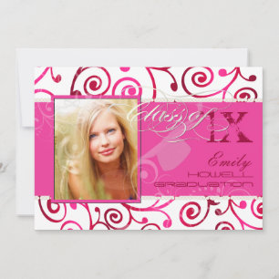 PixDezines 2012 Grads, cupcake swirlst/diy colors Invitation