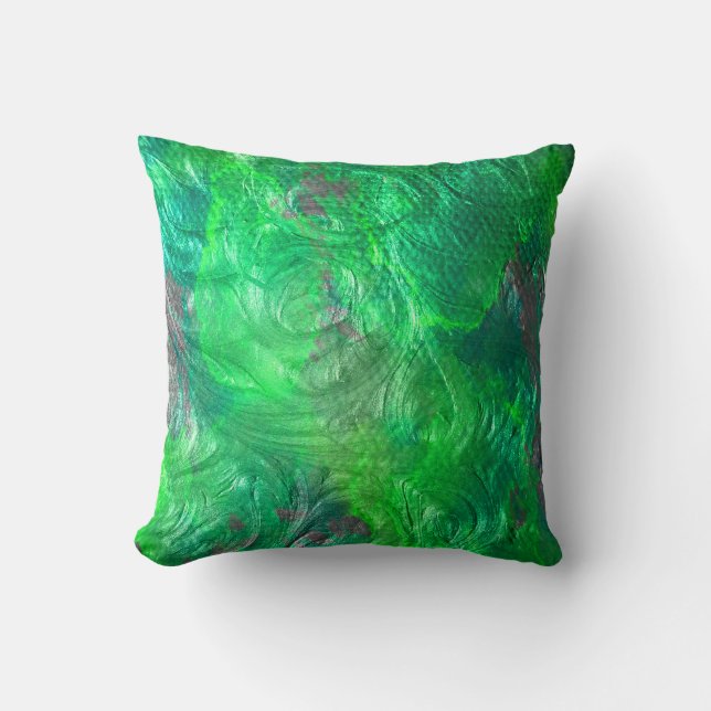 PixDezines abstract Throw Pillow (Front)