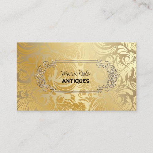 PixDezines antique scrolls/diy color Business Card