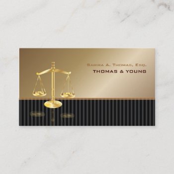 Pixdezines Attorneys/sassy/copper Black Business Card by Create_Business_Card at Zazzle