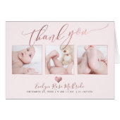 PixDezines Baby Photos Thank You (Front Horizontal)