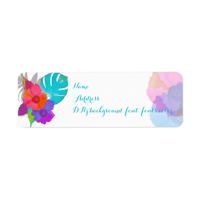 PixDezines bali kai/return address Label (Front)