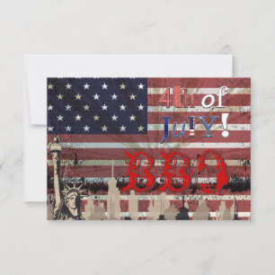 PixDezines BBQ, July 4th invites