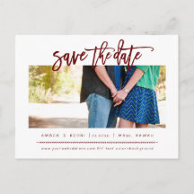 PixDezines Burgundy Modern Brush Script