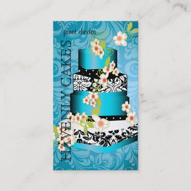 PixDezines Cake/Bakery/pâtisserie Business Card (Front)