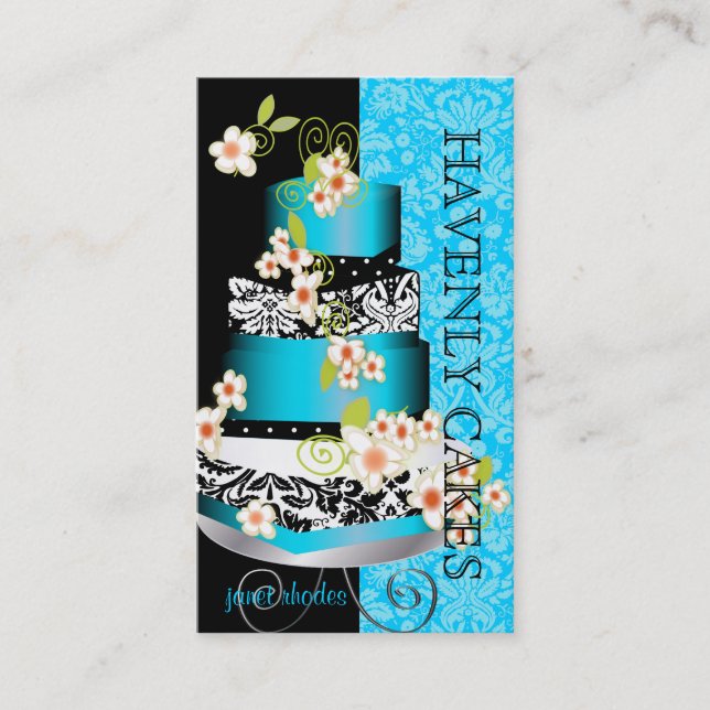 PixDezines Cake/Bakery/pâtisserie Business Card (Front)