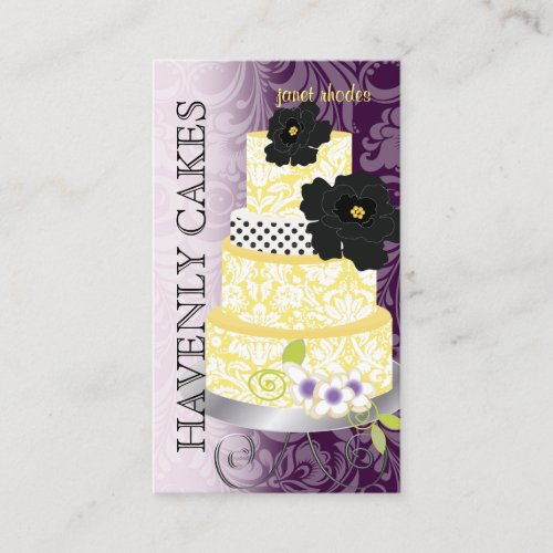 PixDezines Cake/Bakery/pâtisserie Business Card Templates