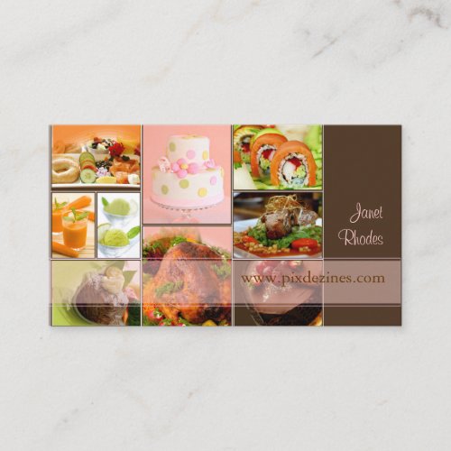Catering business cards