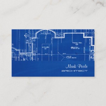 Pixdezines Chalkboard Architect Blueprints Business Card by Create_Business_Card at Zazzle
