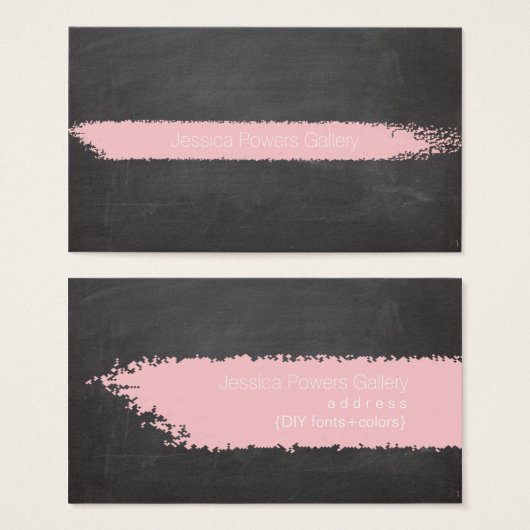 PixDezines Chalkboard, Pink Chalk (Front & Back)