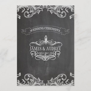 PixDezines chalkboard/rococo/diy background color Invitation