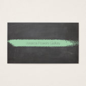 PixDezines chalkboard with mint green chalk (Front)