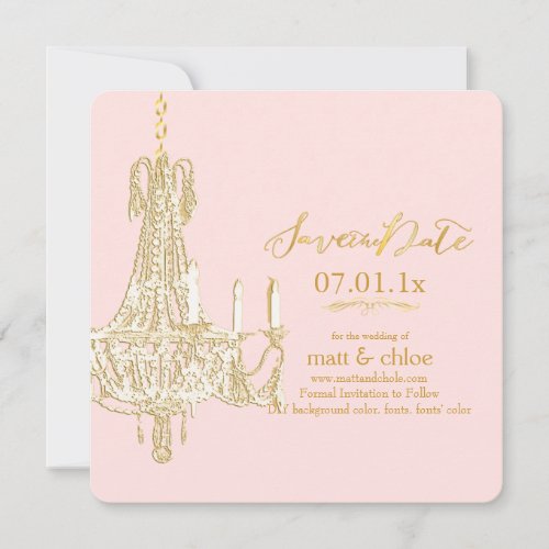 PixDezines chandeliersave datediy background Save The Date