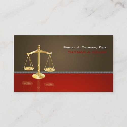 PixDezines Chic attorney.. Business Card Template