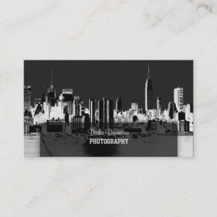 PixDezines City Scape, New York Skyline Business Card