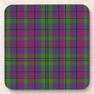 PixDezines clan oakney tartan Beverage Coaster