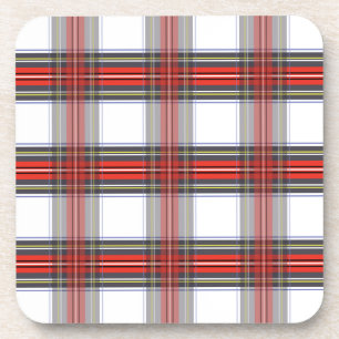 PixDezines clan stewart tartan Drink Coaster