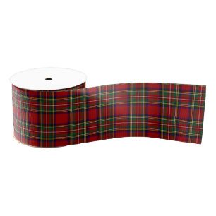 PixDezines Clan Stewart Tartan Grosgrain Ribbon