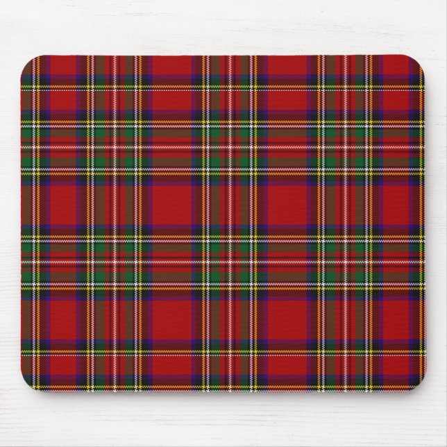 PixDezines clan stewart tartan Mouse Pad (Front)