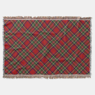 PixDezines clan stewart tartan Throw Blanket