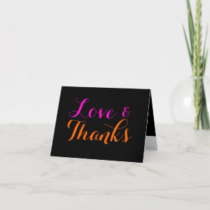 PixDezines classic mitzvah thank you/DIY color Thank You Card