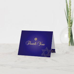 PixDezines classic mitzvah thank you/DIYcolor! Thank You Card