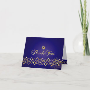 PixDezines classic mitzvah thank you/DIYcolor! You Card