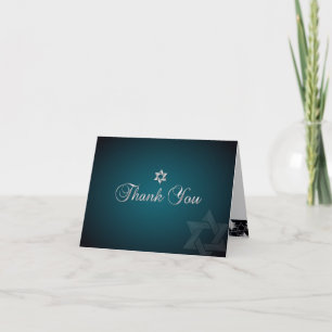 PixDezines classic mitzvah thank you/DIYcolor! You Card
