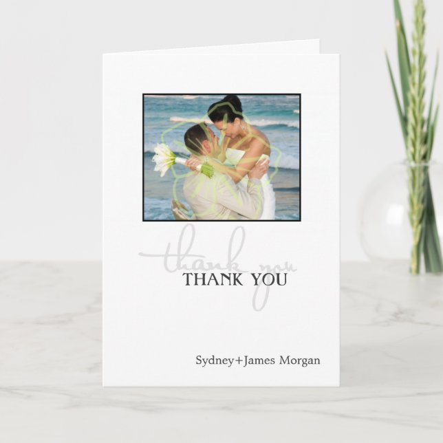 PixDezines Classic Photo Thank You cards (Front)