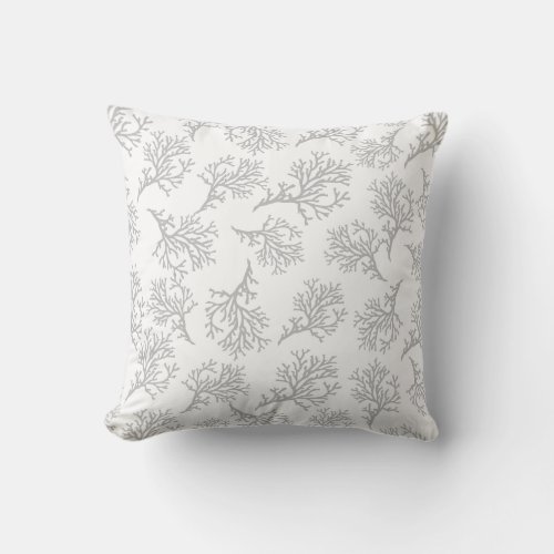 PixDezines coraldiy background Throw Pillow