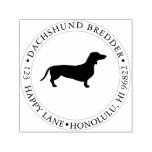 PixDezines Dachshund Dog Self-inking Stamp