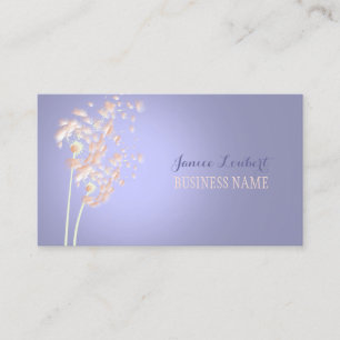 PixDezines dandelions/DIY background color Business Card