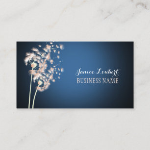 PixDezines dandelions/DIY background color Business Card