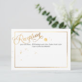 PixDezines Dazzled/Faux Gold Details/Reception (Standing Front)