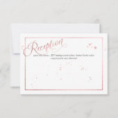 PixDezines Dazzled/Faux Rose Gold Reception (Front)