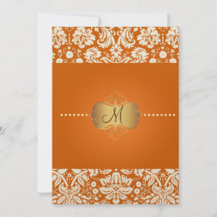 PixDezines desiree damask/DIY background Invitation