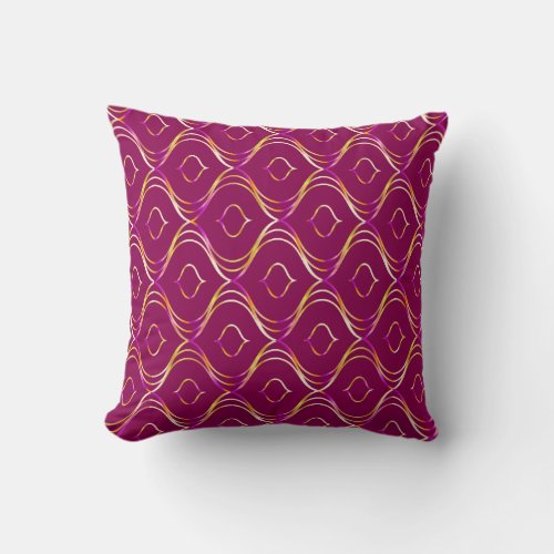 PixDezines DIY background colorsmod ogees Throw Pillow