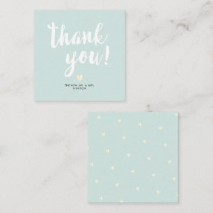 PixDezines DIY Color Brush Script Thank You  Note Card