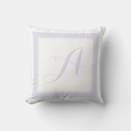 PixDezines DIY colorMonogram Throw Pillow