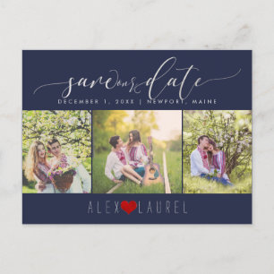 PixDezines DIY color/Save our Date/Faux Silver Postcard