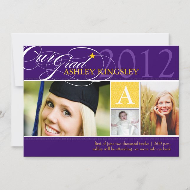 PixDezines diy colors, grads announcement (Front)